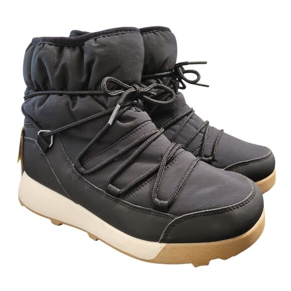 All In Motion Shoes - All in Motion Womens Cara AE284 Size 7 Black Thermolite Winter Boots